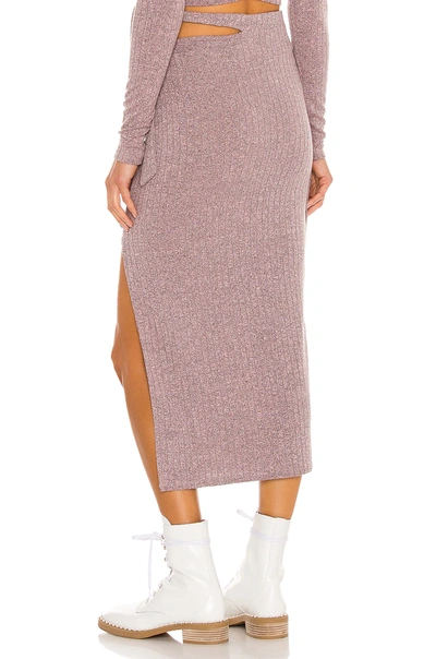 Shop Lovers & Friends Cailey Skirt In Heather Mauve