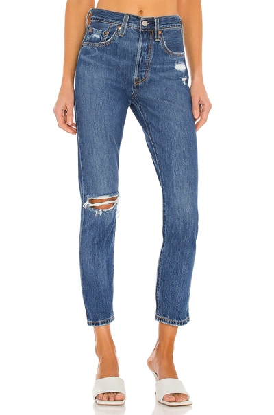 Shop Levi's 501 Skinny In Sansome Winter