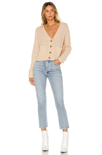 Lovers & Friends Caroline Cardigan In Neutral