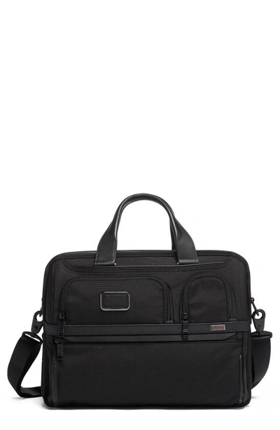 Tumi Brief Alpha Org Portfolio Art 117300/1041/02603108d3 In Black