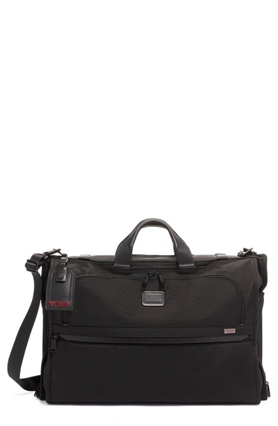 Shop Tumi Alpha 3 Trifold 22-inch Carry-on Garment Bag In Black