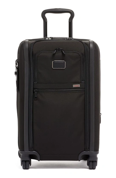 Tumi Alpha 3 International Dual Access Expandable Carry-on In Black