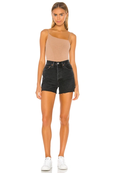 Lovers & Friends Donovan Bodysuit In Tan
