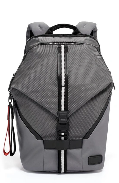 Shop Tumi Tahoe Finch Backpack In Grey Embossed