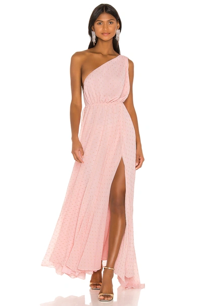 Shop Michael Costello X Revolve Vella Gown In Pink