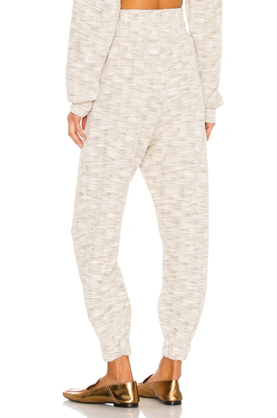 Shop Divine Héritage X Revolve High Waisted Sweatpants In Oatmeal