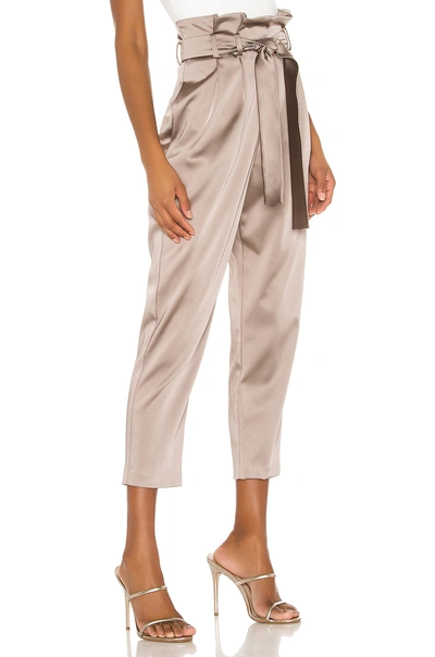 Shop Amanda Uprichard X Revolve Tessi Pant In Mushroom