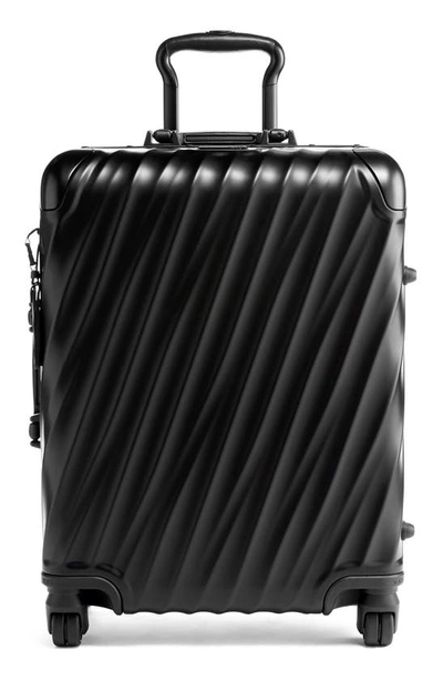 Shop Tumi 19 Degree Aluminum 22-inch Wheeled Carry-on Bag In Matte Black
