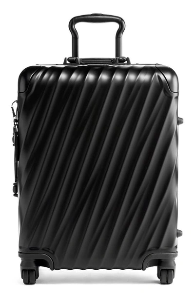 Tumi Wheeled Luggages 19 Degree Aluminum 31l Aluminum In Matte Black
