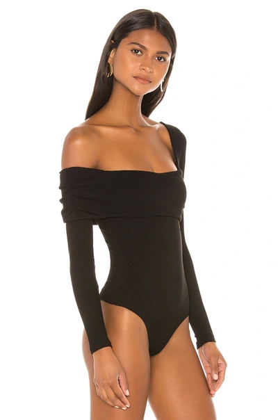 Lovers & Friends Florence Bodysuit. In Black