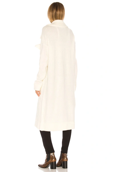 Show Me Your Mumu Melrose Sweater Jacket In Cream Knit