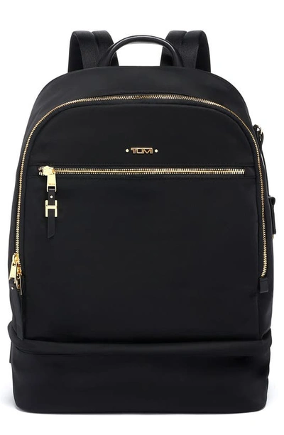 Shop Tumi Voyageur Brooklyn Nylon Backpack In Black