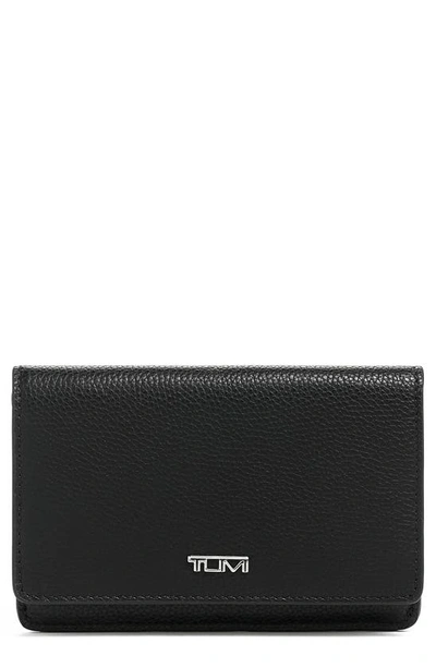 Shop Tumi Belden Leather Wallet In Black