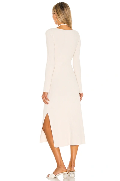 Shop Nicholas Luisa Dress In Milk