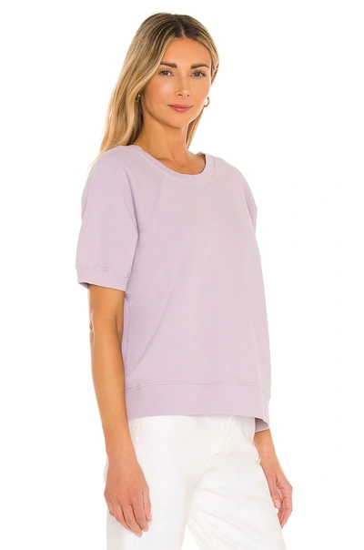 Shop Nili Lotan Ciara Sweatshirt In Lavender