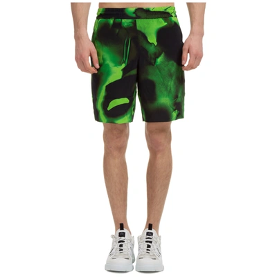 Shop Mcq By Alexander Mcqueen Men's Shorts Bermuda Fantasma In Green