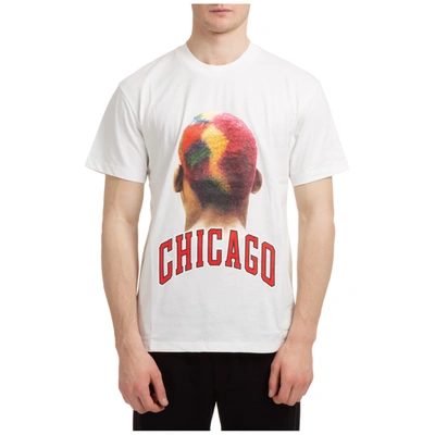 Shop Ih Nom Uh Nit Men's Short Sleeve T-shirt Crew Neckline Jumper Chicago Player In White