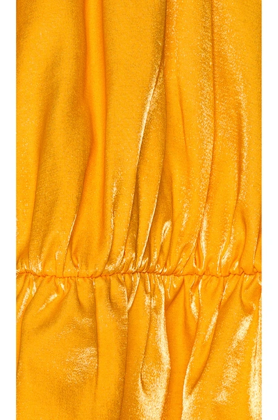 Shop Lovers & Friends Radcliffe Mini Dress In Mango Orange