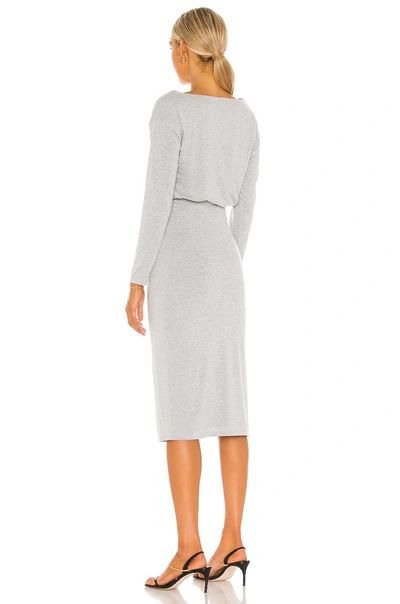 Shop Lovers & Friends Lalli Midi Dress In Heather Grey