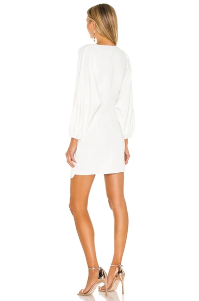 Shop Amanda Uprichard Calabra Dress In Ivory