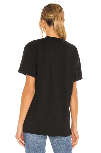 Shop Anine Bing Lili Tee In Tonal Black