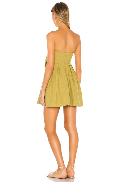 Shop Lovers & Friends Verona Mini Dress In Sage Green