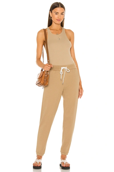 Shop Atm Anthony Thomas Melillo French Terry Pull On Pant In Dune