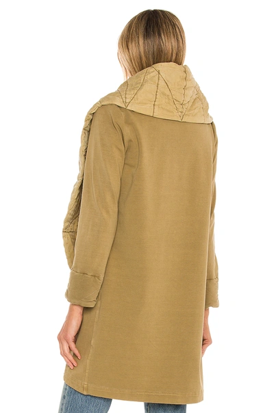 Shop Yfb Clothing Lanie Jacket In Cactus Pigment Wash
