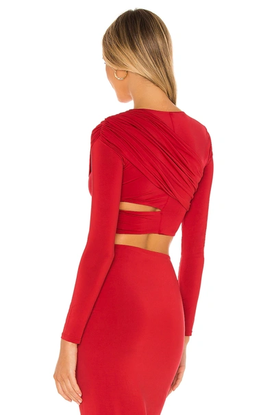 Shop H:ours Cyn Crop Top In Red