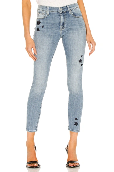 Shop 7 For All Mankind Ankle Skinny With Stars In Trio