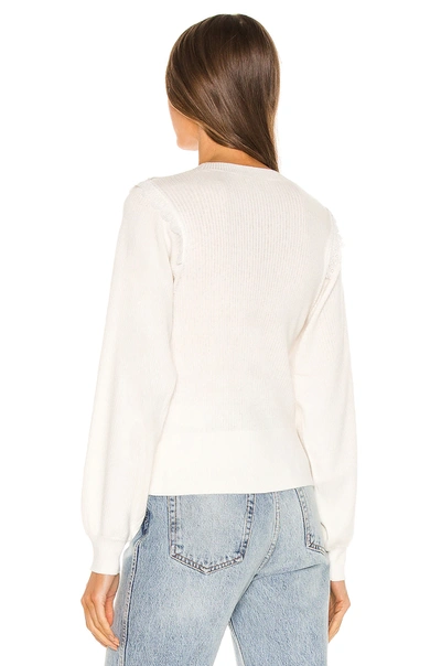 Shop See By Chloé Crewneck Sweater In Crystal White