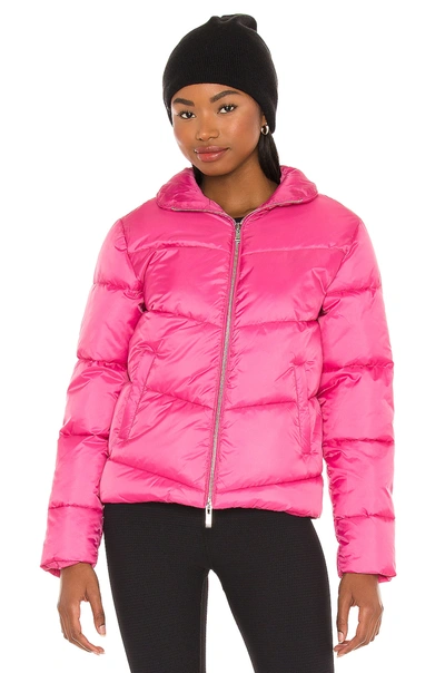 Shop Lovers & Friends Maggie Puffer Jacket In Pink