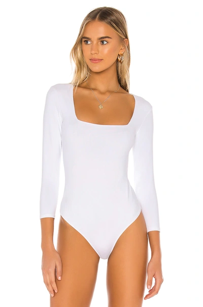 Shop Free People Truth Or Square Bodysuit In White