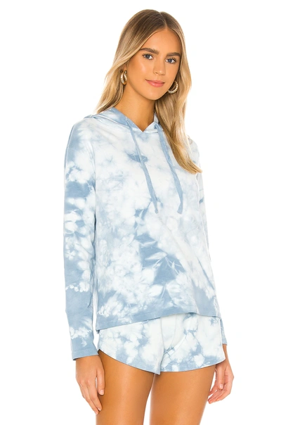 Shop Bobi Tie Dye Terry Sweatshirt In Blue