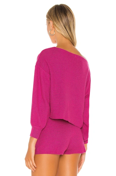 Shop Lovers & Friends Kait Blouson Sweater In Pink