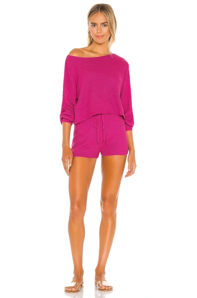 Shop Lovers & Friends Kait Blouson Sweater In Pink