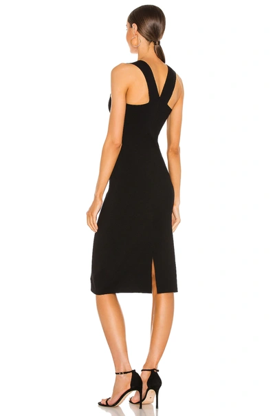 Shop 525 Slim Fit Tank Dress In Black