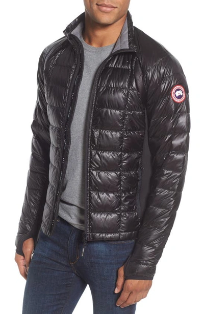Shop Canada Goose 'hybridge™ Lite' Slim Fit Packable Jacket In Black/ Graphite