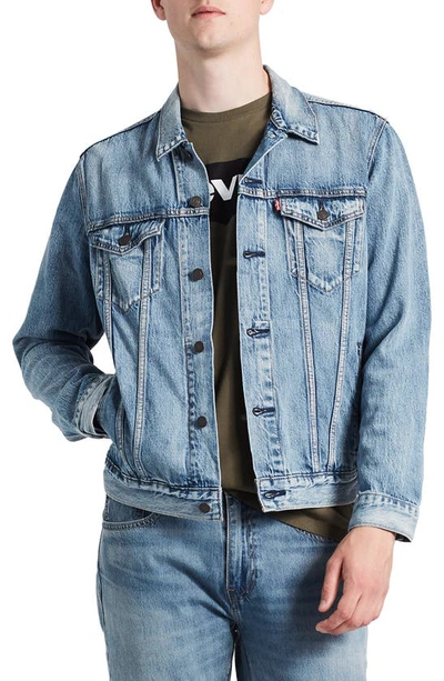 Shop Levi's ® Premium Denim Trucker Jacket In Killbrew