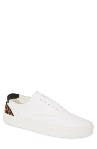 Shop Saint Laurent Venice Low Top Sneaker In Optic White