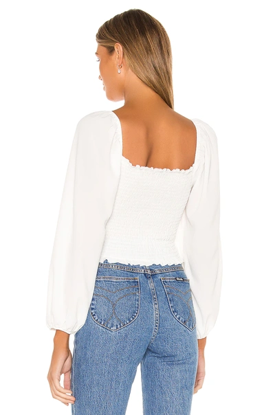 Show Me Your Mumu Mindy Top In White