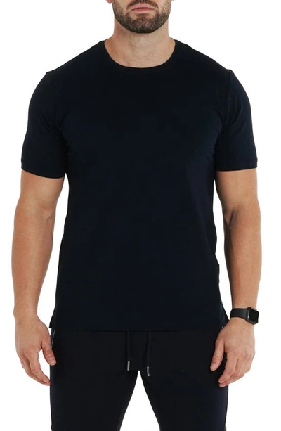 Shop Maceoo Simple T-shirt In Blue