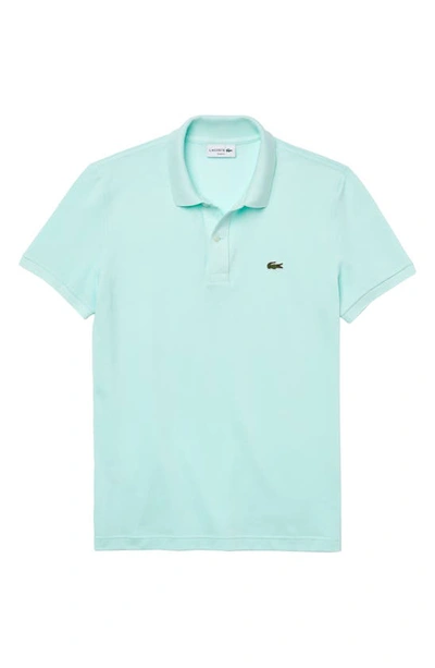 Shop Lacoste Slim Fit Piqué Polo In Syringa