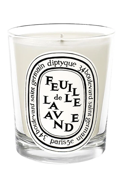 Shop Diptyque Feuille De Lavande (lavender Leaf) Scented Candle, 2.4 oz