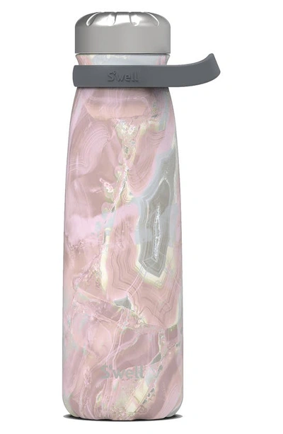 Shop S'well Traveler 40-ounce Insulated Water Bottle In Geode Rose