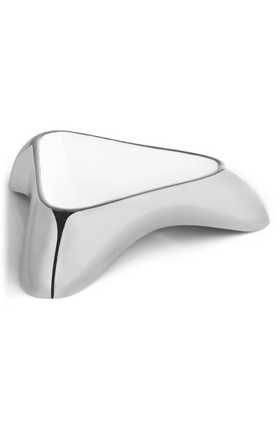 Shop Nambe Small Enameled Pet Bowl In Alloy
