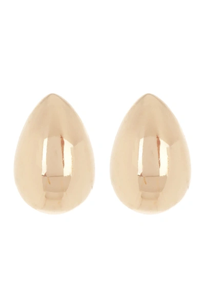 Shop Halogen Droplet Stud Earrings In Gold