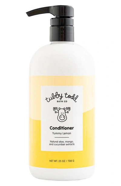 Shop Tubby Todd Bath Co. Hair Conditioner In Yummy Lemon