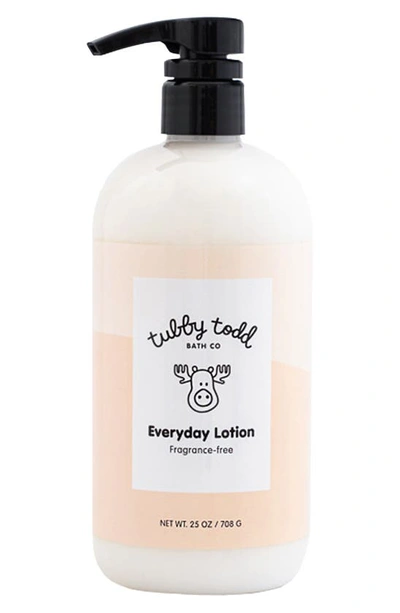 Shop Tubby Todd Bath Co. Everyday Lotion In Fragrance-free