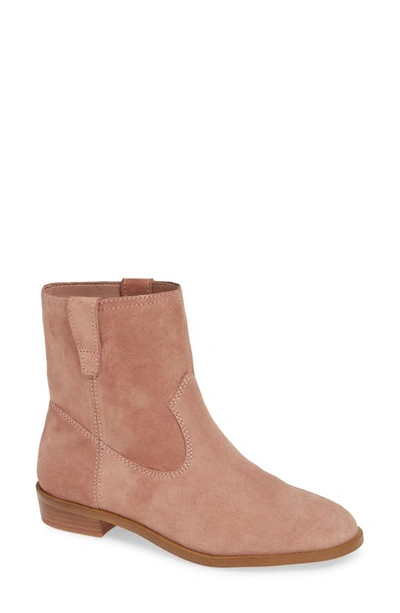 Shop Rebecca Minkoff Chasidy Bootie In Berry Smoothie Suede